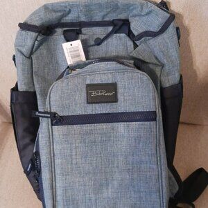 Bella Russo 13.8" TOTE BACKPACK COOLER & 12.6" SLING BAG COOLER Set - NEW.